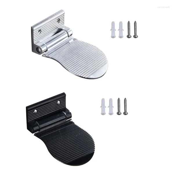 Banyo Aksesuar Set Duş Ayağı Dinlenme Modern Katlama Ağır Hizmet Metal Tıraş Bacakları Yardım Adım