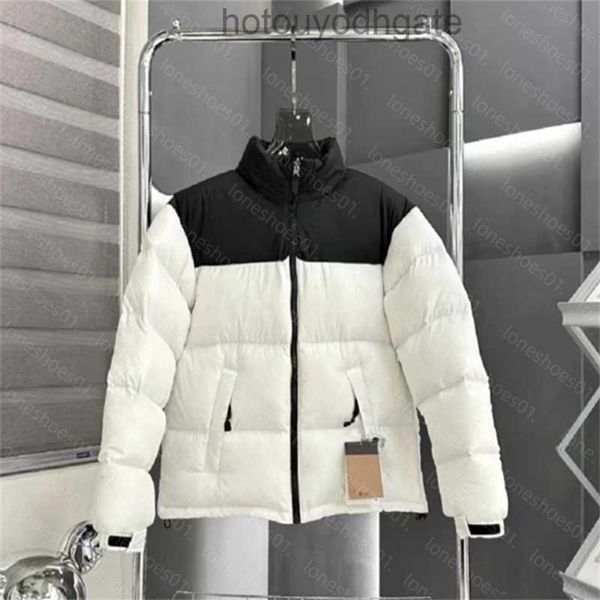 Il designer nord ha affrontato piumino donna uomo caldo parka invernale in cotone moda capace giacche impermeabili coppia spessa top casual multicolore nero bianco rosa