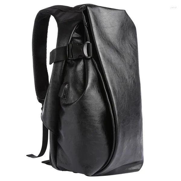 Mochila masculina à prova d'água ultraleve bolsa traseira para livros masculinos sacos escolares elegantes 16