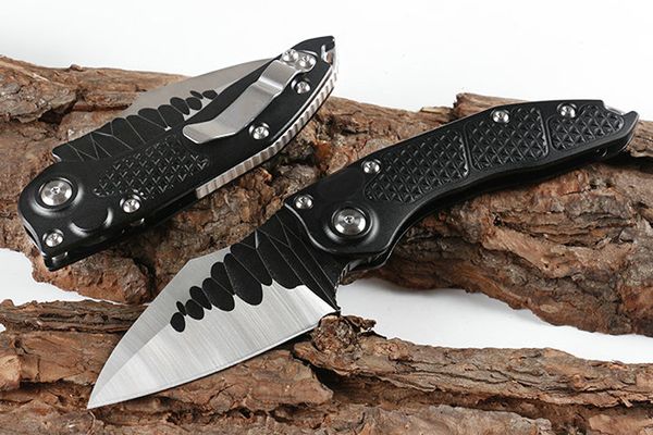 Offerta speciale Coltello pieghevole tattico automatico MT Stitch di fascia alta D2 Lama satinata T6061 Manico in alluminio Coltelli tascabili EDC esterni Ingranaggio EDC