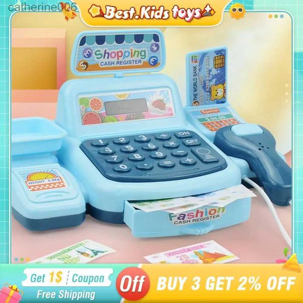 Mutfaklar Yemek Çocuk Simülasyonu Süpermarket Kazip Kayıt Pretend Play House Toy Set Oyunu Elektronik Aydınlatma Ses Oyuncakları Çocuklar İçin Doğum Günü231026