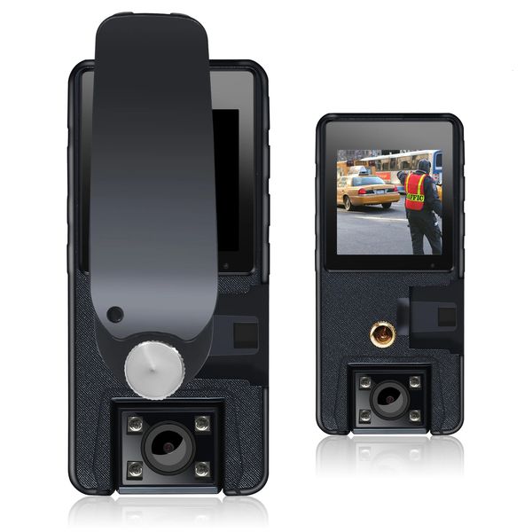 Mini-Kameras Vandlion A39 1080P Infrarot-Nachtsicht-Full-HD-Kamera Dashcam Kleiner Camcorder 180-Grad-Weitwinkel-Bodycam 231025