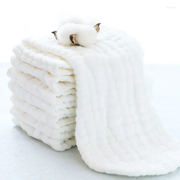 Battaniyeler Fıstık şeklindeki bebek bezi bebek bezi 12 katmanlar sıfırlıklı çevre dostu bebek bezi yıkanabilir doğan pamuk bezi
