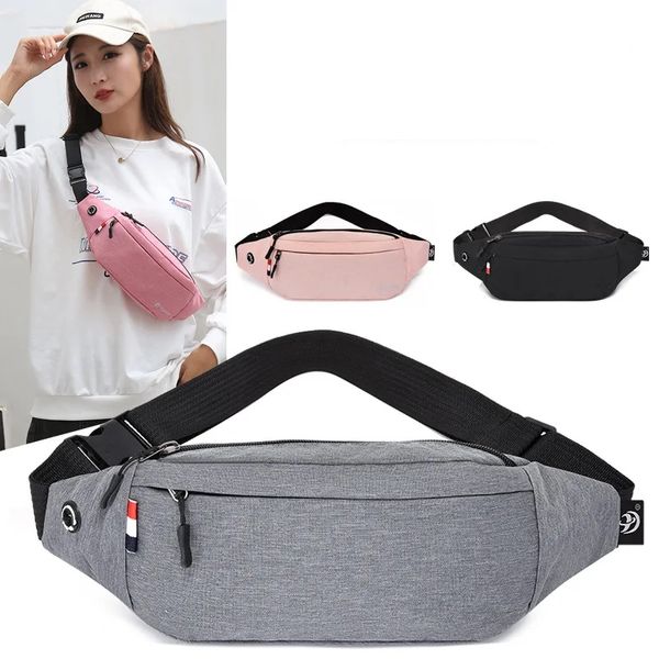 Men Male Waist Bag Pack Grey Casual Functional belt bag Large Belt Pouch Phone Money Belt bag Fanny Travel Hip