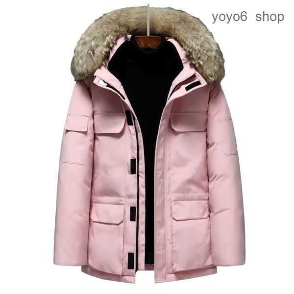 Canadian Goose Down Jacket Men's and Women's Coat Mink Fur Canda Goose Winter Fashion Outdoor Thickened Warm Custom Designer Clothing Goose Jacket 4 I8ib Y3FB