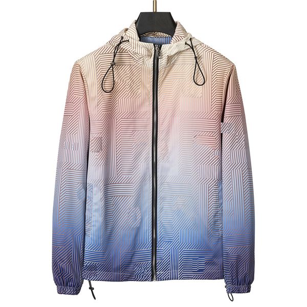 Moda Ceketler Tasarımcı Kat Sonbahar ve Kış İnce Fit Tasarımcı Fermuar Rüzgar Dergisi Giyim Erkekler Günlük Su Geçirmez Ceket M-3XL