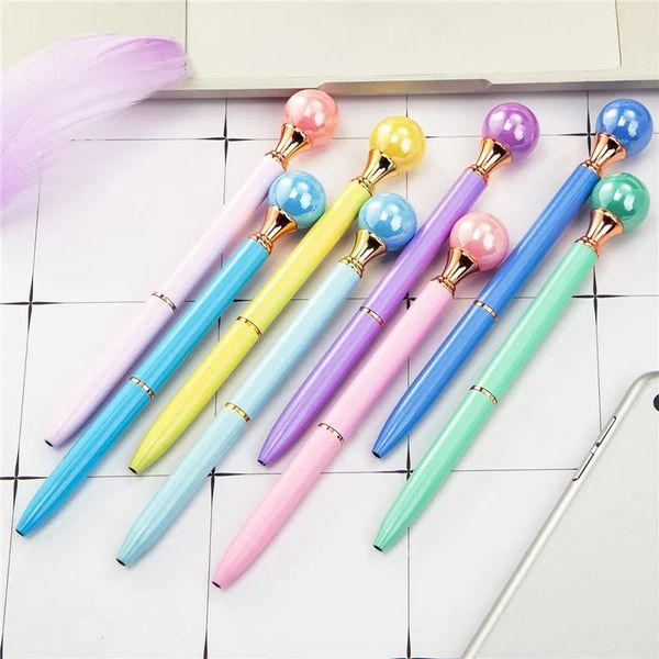 Großhandel Neuankömmling Pearl Metal Ballpoint Stifte Queens Crutch Stiftschule Bürozubehör Signature Business Pen Student Geschenk