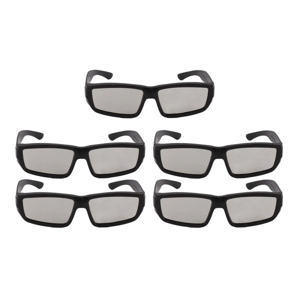 Occhiali 3D 5 pezzi Occhiali per eclissi solare Tonalità sicure per la visione diretta del sole Proteggi gli occhi dai raggi nocivi Occhiali da sole di sicurezza solare 231025