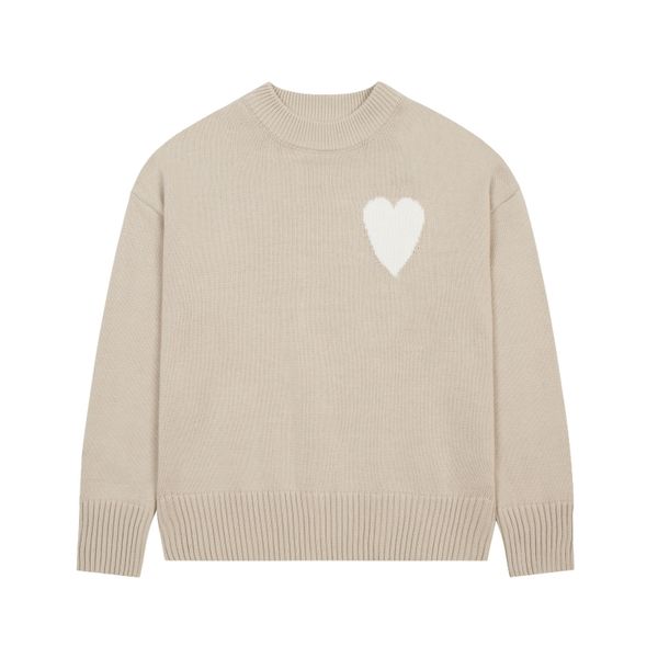 Designer suéter mens suéteres clássico carta de amor moda mulheres nicho casal suéter qualidade pano coração padrão designer mens camiseta homem designer vestir