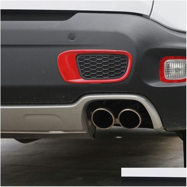 Car Stickers Car Rear Bumper Pintle Hook Decoration Ring Fit For Jeep Renegade Exterior Accessories Styling Drop Delivery Automobiles Dhrx5