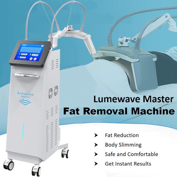 Dissolvedor de gordura Microondas RF Drenagem Linfática Máquina de Massagem Lumwave Master Equipamento de beleza para corpo inteiro mais magro