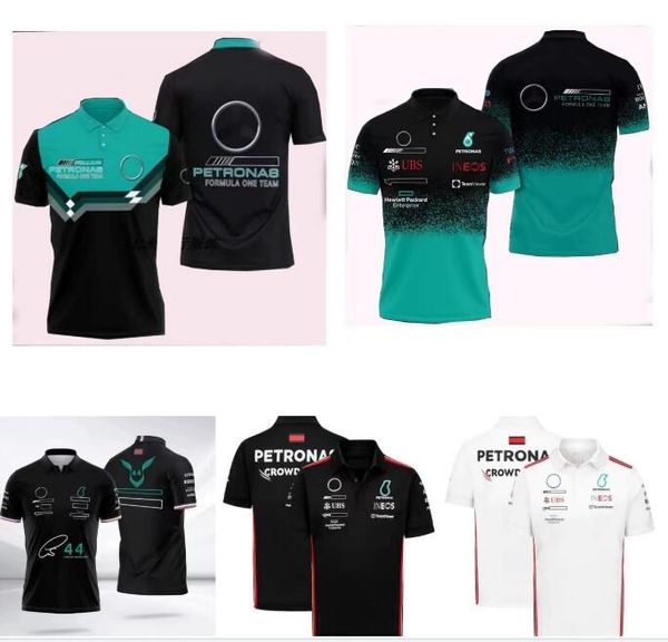 Camisas pólo da equipe de F1 Camisetas de corrida com o mesmo estilo de personalização