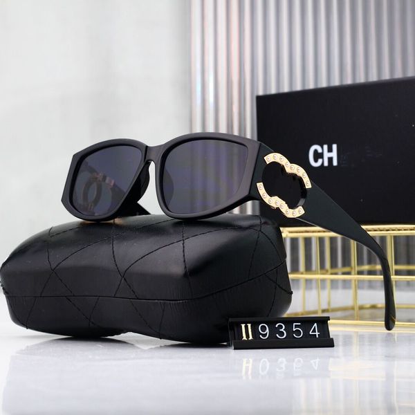 Mode klassische Designer-Sonnenbrille für Männer und Frauen, Sonnenbrille, luxuriös, polarisiert, Piloten-Übergröße, UV400-Brille, PC-Rahmen, Polaroid-Objektiv S9354