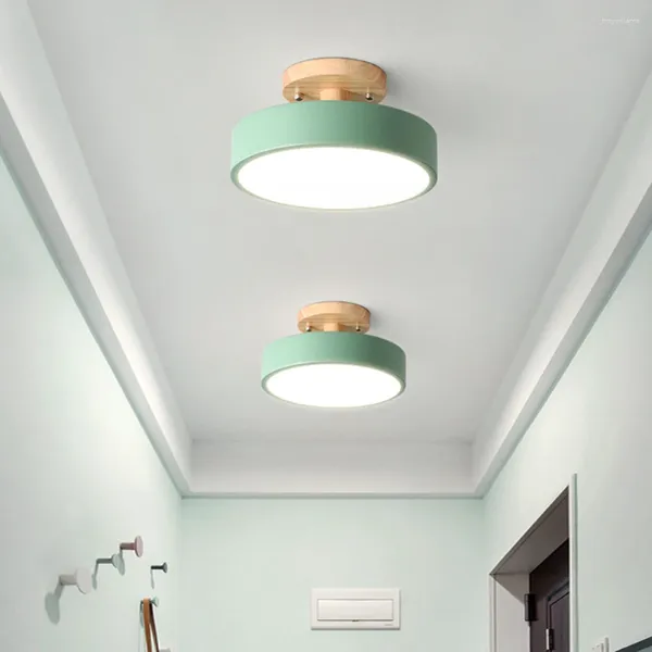 Luzes de teto LED luminária economia de energia montagem embutida luz brilho fácil instalação durável regulável para quarto banheiro