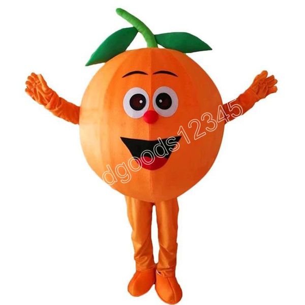 2024 de alta qualidade frutas laranja mascote trajes halloween fantasia vestido de desenho animado personagem carnaval natal publicidade festa de aniversário traje outfit