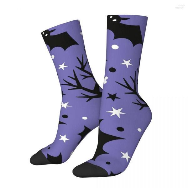 Calzini da uomo Hip Hop da uomo Vintage Halloween Pazzo Scheletro da uomo con teschio Osso unisex Harajuku Stampato Novità Happy Crew Sock Boys