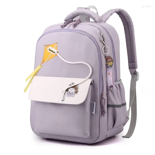 School Bags JBTP Fashion Student Schoolbag Girls Large Capacity Breathable Men And Women Double Shoulder Backpack Backpacks