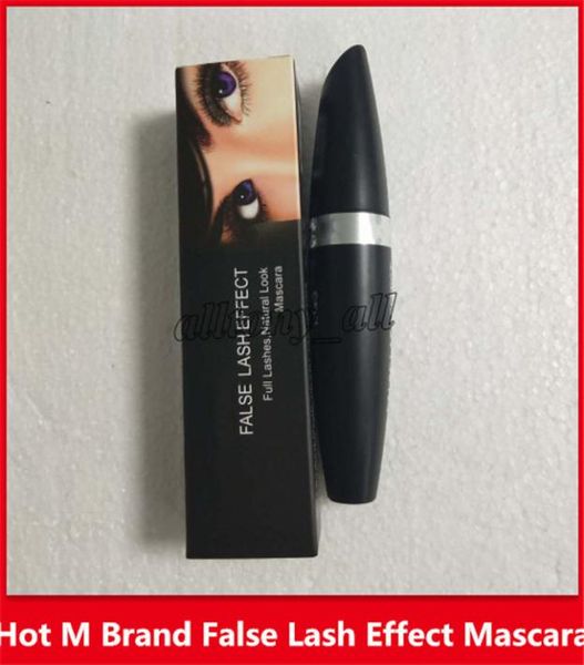 M Mascara per trucco di marca Effetto ciglia finte Ciglia complete Mascara naturale Nero Impermeabile M520 Trucco per occhi DHL1280826