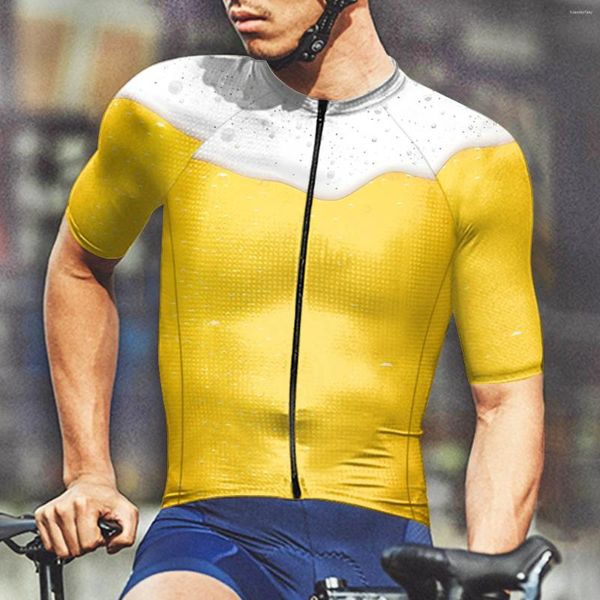 Homens camisetas Mens Work Out Camisa Masculino Verão Moda Esportes Ciclismo Roupas 3D Impressão Pesado Algodão Homens Bulk para