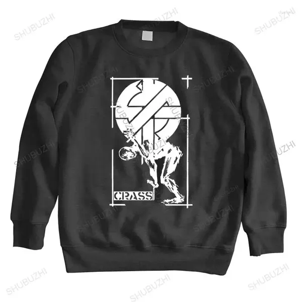 Herren Hoodies Männer Herbst Hoodie Krass Punk Britische Straße Graffiti Retro Shubuzhi Marke Baumwolle Sweatshirt Unisex Lose Hoody