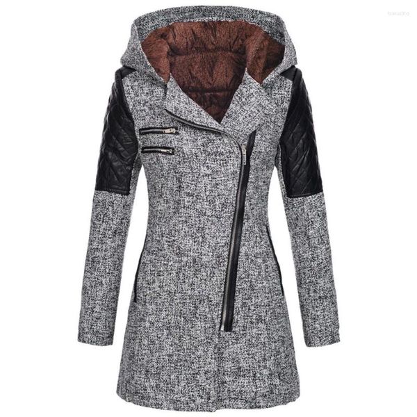 Mulheres Trench Coats Moda Longa Mulheres Casaco Inverno Outono Overcoat Windbreaker Feminino Botão Casual Senhoras Outwear