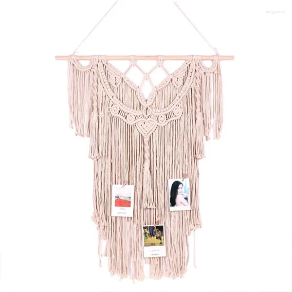 Tapeçarias Boho Macrame Tapeçaria de suspensão de parede Medidor elétrico Sombreamento Decoração boêmia moderna