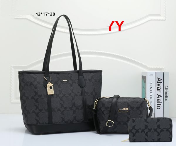 3 pezzi Topo Quality New Classic Borsa a tracolla Borsa in pelle da donna Tote Borsa a tracolla Messenger Marrone Borse a tracolla Borse sfdjhj Borse a portafoglio regalo 890 #