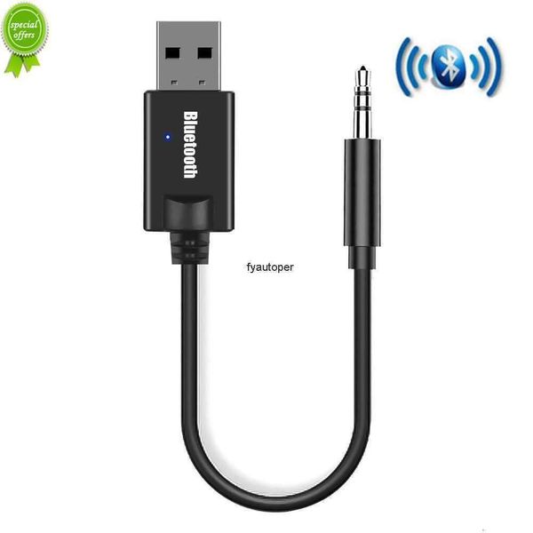 Nuovo ricevitore audio per auto e MP3 caricabatterie USB e kit adattatore MP3 tastiera wireless dongle USB altoparlante radio FM 3 5 mm AUX Bluetooth