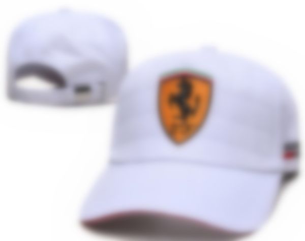 Cappelli da moto Top Racing Team Mercedes-Benz-AMG Marshmello Luxury Designer Brand cappello da baseball sportivo da uomo e da donna montato Cappellino in rete moda Cappellini da camionista a39