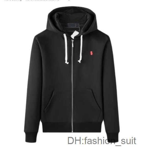 Herren Hoodies Sweatshirts Designer Herren Herren Pullover Reißverschluss Halber Hoodie Lose Pferdejacken Polo Kleidung Top Asiatische Größe XXL 9 OQZJ