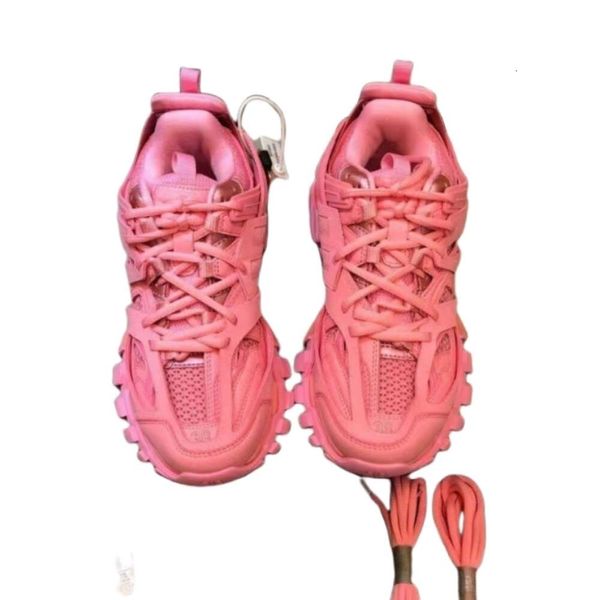 balenciga Designer di alta qualità 3.0 Scarpe da papà Pista Scarpe rialzate con suola spessa per esterni Scarpe da coppia con luce a LED per uomini e donne