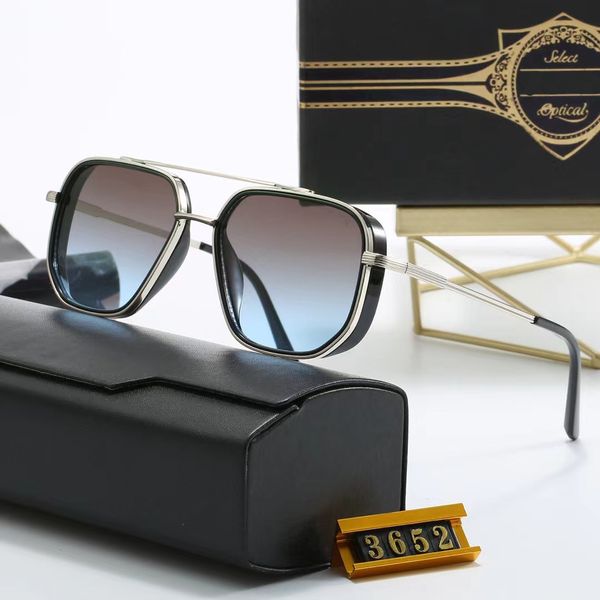 DITA sunglases Mode Coole Steampunk Punk Stil Vintage Sonnenbrille Metall Mesh Seitenschild Hip Hop Marke Design Sonnenbrille 3652