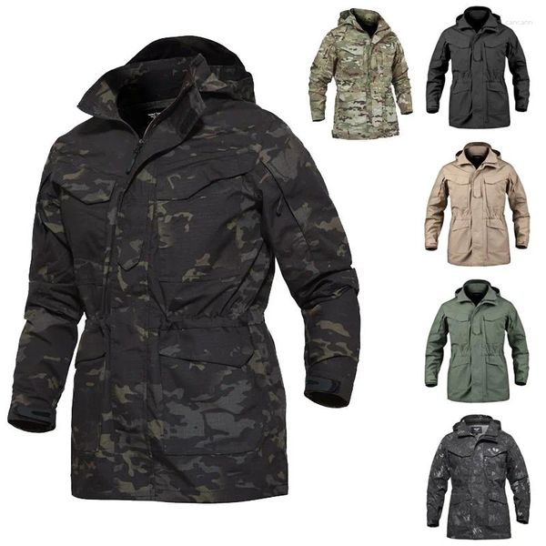 Jagdjacken Outdoor Sports Woodland Shooting Coat Taktische Kampfkleidung Winter M65 Jacke