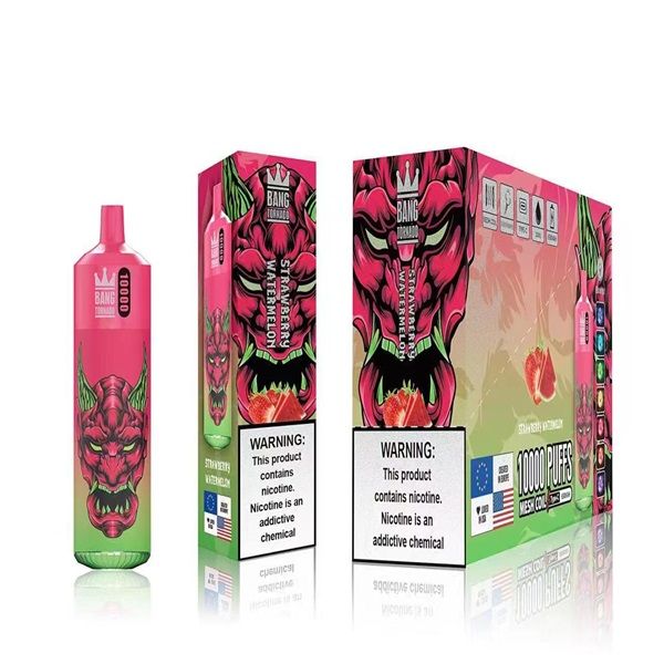 Bang 10000 Puff Einweg-Vape-Stift E-Zigarette Großhandelspreis wiederaufladbarer Akku 23 ml Pod Bang Tornado 10.000 Puffs Original-Vape