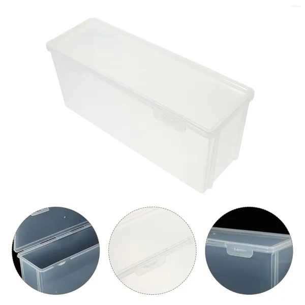 Placas caixa de armazenamento pão torrada francesa cozinha fornecimento rack dispensador plástico transparente caso geladeira portátil