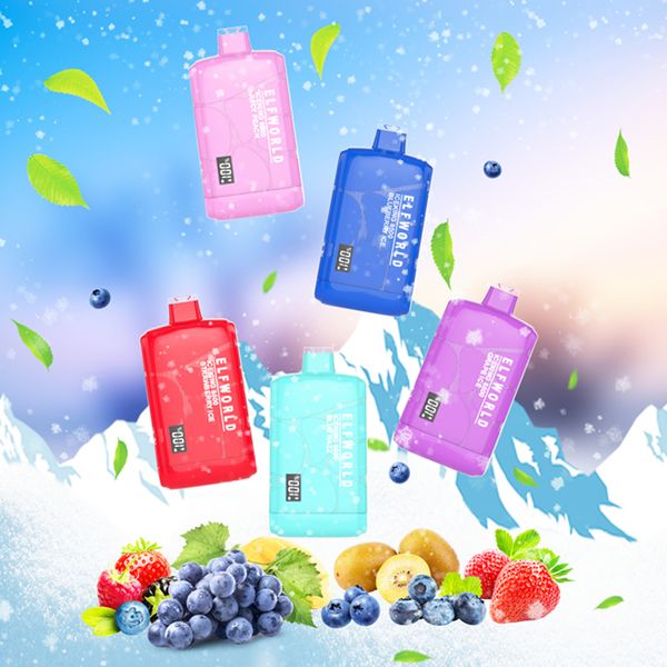 LED-Bildschirm ICE Rich Aromatic Puffbar Supbar 12K Pro Max 0 % 2 % 5 % World Big Smok Bar Vap Randm 6000 9000 10000 12000 15000 Pod vorgefüllt E-Liquid Beco Joy Leerer Rauchdampf