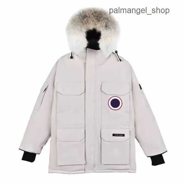 Designer Mens Canadian Down Womens Parkas Inverno spesso Warm Coats Lettere antivento Streetwear Causal Osterwear 4QW2