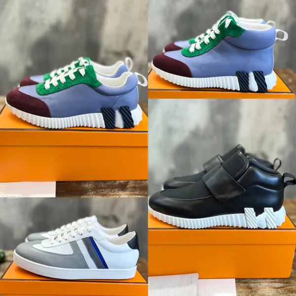 Boomerang-Sneaker-Designer. Hüpfende Sneakers aus technischem Mesh und Wildleder-Ziegenleder. Sneaker. Luxus-Stretch-Canvas- und Kalbsleder-Schuhe. Modische Outdoor-Freizeitschuhe