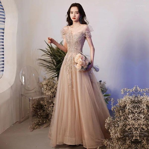 Abiti da festa Galely Luxury Bling Paillettes Glitter Francese Prom Abito da sera Abito da evento formale per le donne Elegante di classe 2023 Sposa