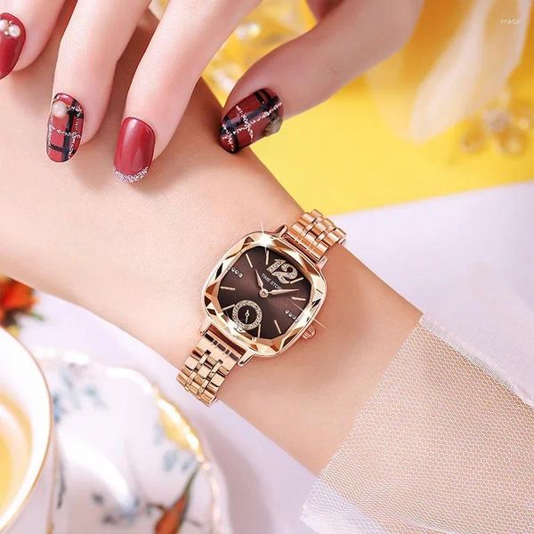 Armbanduhren Mode Damenuhr Wasserdicht Shi Ying