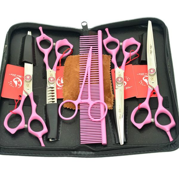 6.0 Polegada meisha profissional japão tesoura de cabelo kits com pente cabeleireiro barbeiro corte desbaste tesouras salão beleza equipamentos corte cabelo