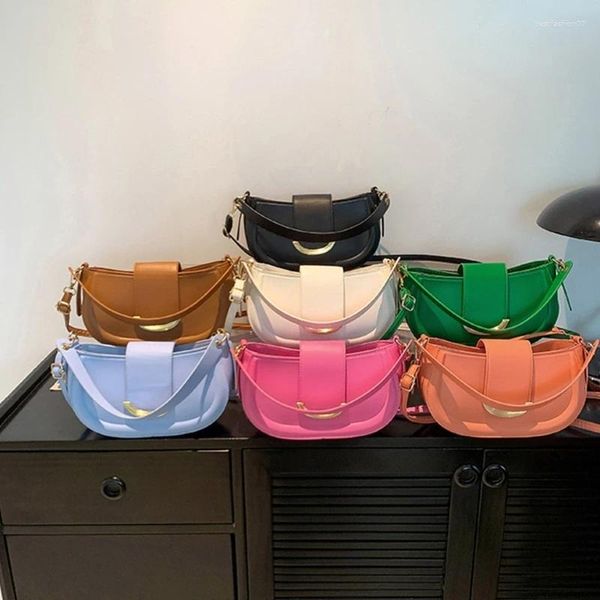 Alışveriş çantaları moda ileri pu omuz çantası kadınlar için koltuk altı çanta görünümünü göster