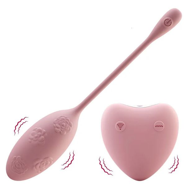 Giocattoli per adulti Mutandine Telecomando Love Egg Vibratore Strap-On Vibrazione Salto Uova G Spot Clitoride Massaggiatore Giocattoli del sesso per le donne Coppia regali 231027