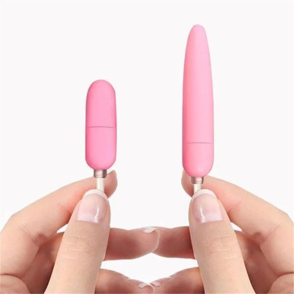 Giocattoli per adulti Ricaricabile Vibrazione Proiettile Uovo G spot Vibratore Clitoride Massaggio Anale Vagina Figa Stimolazione dell'uretra Giocattoli del sesso per donne Uomini 231027