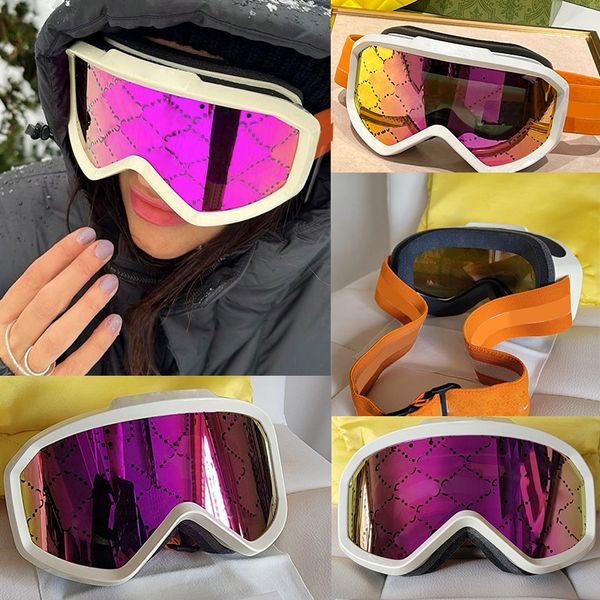 Мужские и женские модные высококачественные лыжные очки. Роскошные солнцезащитные очки в большой оправе, меняющие цвет. Высококачественные магнитные солнцезащитные очки с защитой от ультрафиолета UV400.