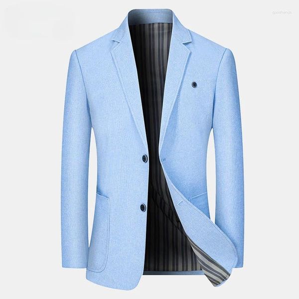 Ternos masculinos terno ocidental para masculino primavera comércio casual estilo coreano blazers homens jaquetas de casamento casaco topos d106