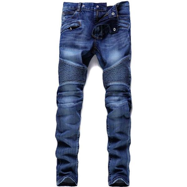 Jeans Rock Renaissance Jeans The United States Street Style Boys Hole Embroidered Jeans Designer Men Women Fashion208A