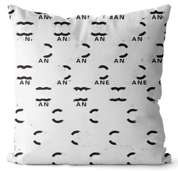 Qualidade moderna simples preto e branco capa de almofada para casa sofá capa de almofada sem travesseiros núcleo