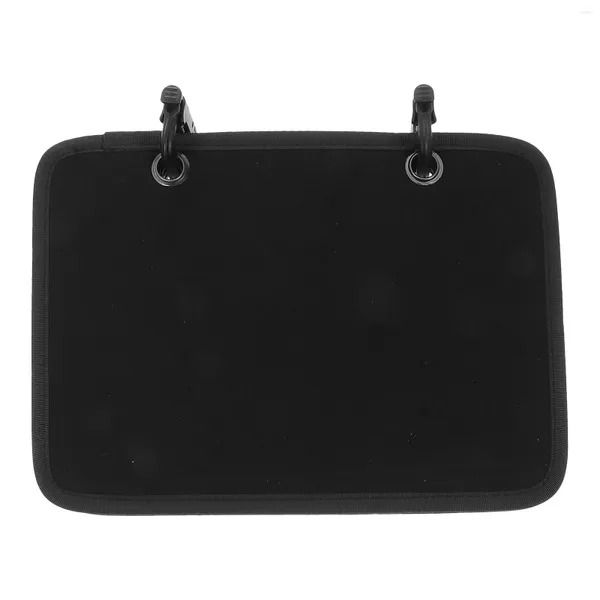 Louça conjuntos braçadeira placa de armazenamento suporte preto coleção adesivo suportes flanela coletor patches exibindo