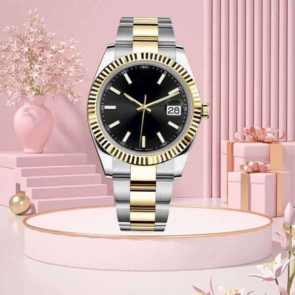 Oyste Datejust 41 Relógios Fábrica Jubileu Pulseira Clássico Relógio Guia Bloqueio Fivela Mens Relógios 8215 Movimento Mecânico Movimento de Alta Qualidade 36mm Relógios de Pulso